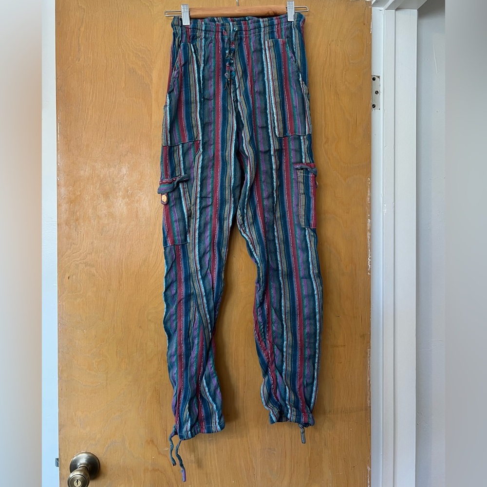 Striped Multicolor Men's Pants